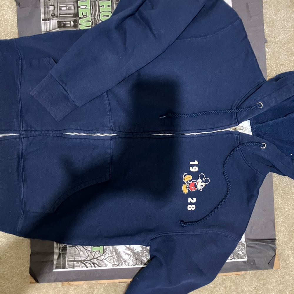 Disney Mickey Mouse Hoodie with Cartoon Print